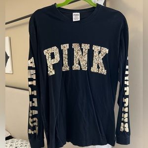 Victoria’s Secret PINK long sleeved campus tee